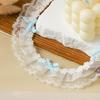 1yard Butterfly Knot Lace Embroidery Decorative Woven Tape Trim Ribbon Polyester Ribbon Fabric DIY Crafts Supply 3.8cm wide