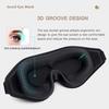 No Pressure 3D Sleep Eye Shade Deep Contoured Blindfold Eyepatch Eye Cover  Side Sleepers