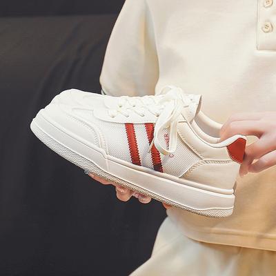 Summer Little White Shoes New Female Students In Mesh Breathable Sports Board Shoes Casual Shoes
