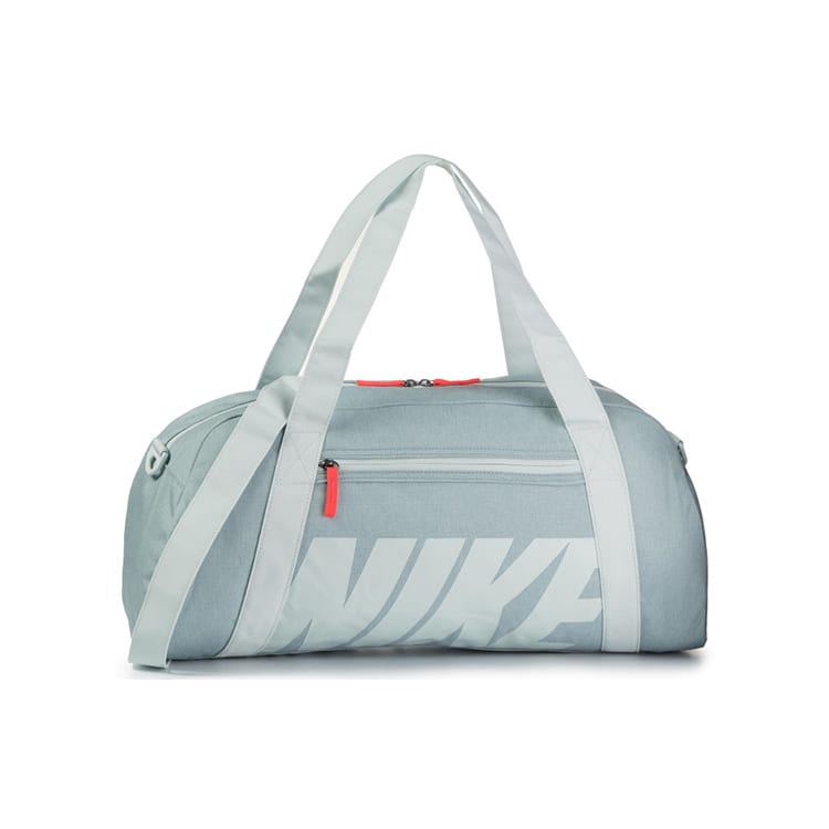 Nike Zip Closure Polyester Handbag Gym Bag Regular Unisex Ocean Dark Blue/Bright Dark Red/Phantom Light Green BA5490-363