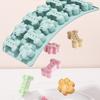 Flexible Dog Biscuits Mold Food Grade Silicone Dog Food Mold DIY Paw Cookie Mold Pet Birthday