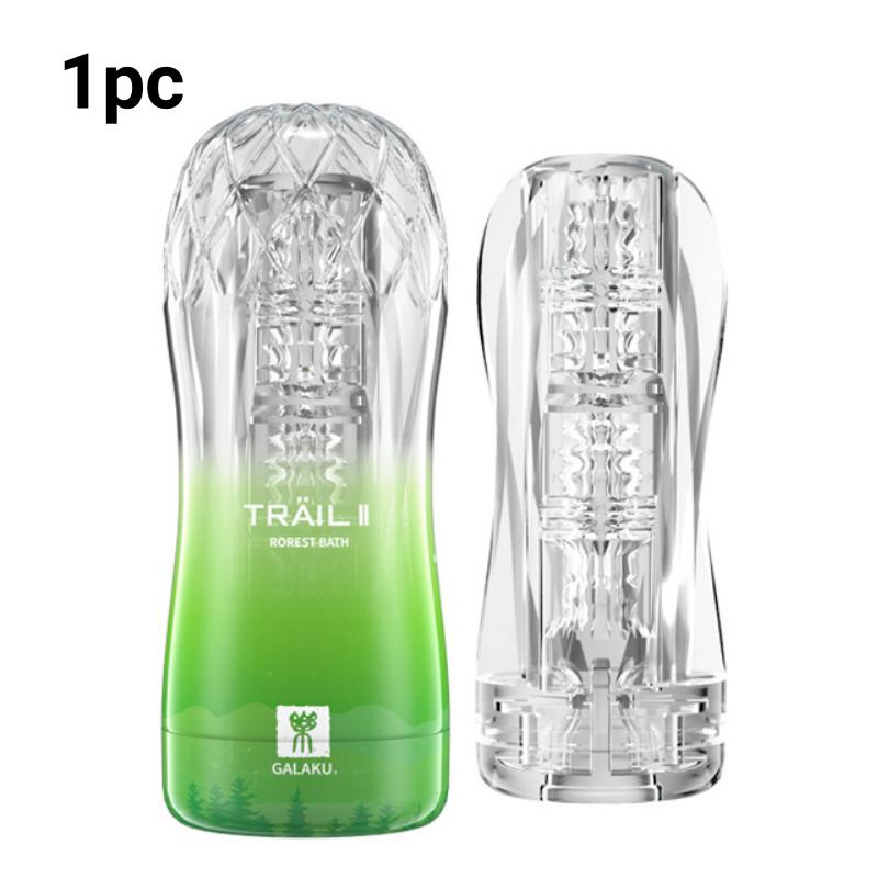 Male Masturbator Cup Soft Pussy Sex Toys Transparent Vagina Adult Endurance Exercise Reusable Vacuum Pocket Cup for Men