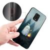 Aesthetic Cute Ghost Art Case for Xiaomi Redmi Note 11 10S 8T 10 12 Pro Plus 11T 8 9 11E 11S 5 9S 7 Soft TPU Black Phone Cover