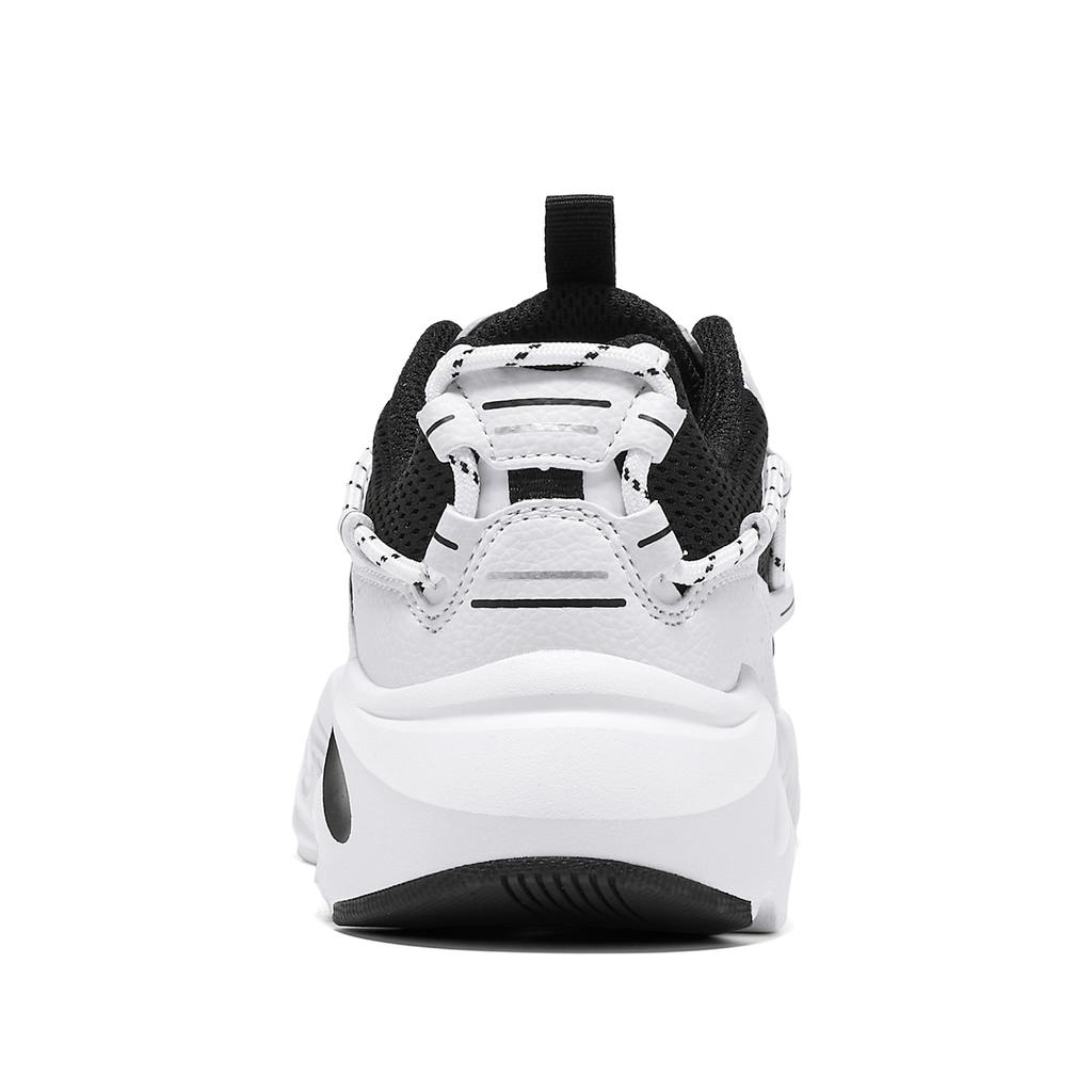 Skechers Girls Autumn Meteor Bear Drawstring Dad Style Versatile Fashion Retro Trend Lightweight Comfortable Mesh Kids Sneakers 319073L-BKW