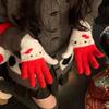 Kitty Cat Winter Plush Gloves