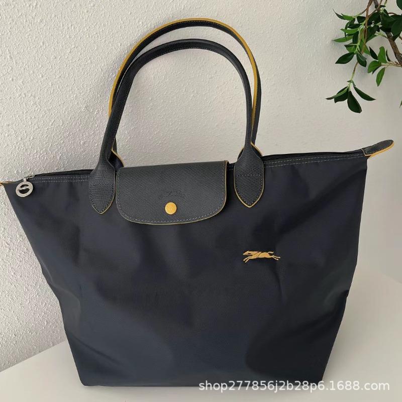 Longxiang Tasche Zhou Stickerei Tragetasche Handtasche Knödeltasche Patchwork Pendeln Große Kapazität