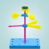 Simulated Plastic Wind Vane Assembly Model Material Set For Childrens Stem Activities