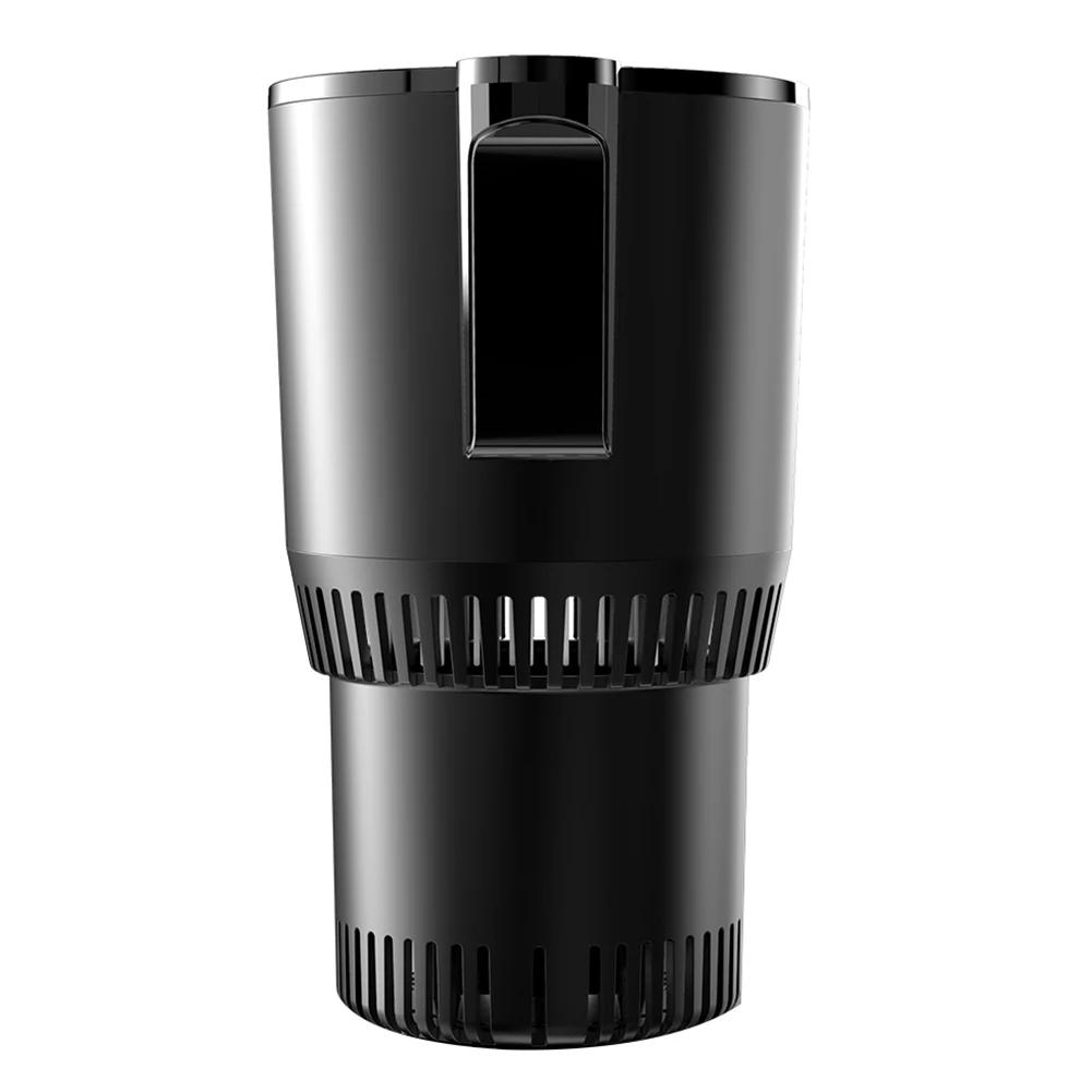 12V Car Office Cup Warmer Cooler with Temperature Display 2 In 1 Smart Beverage Mug Holder Cooling Drink Can Baby Bottle Warmer