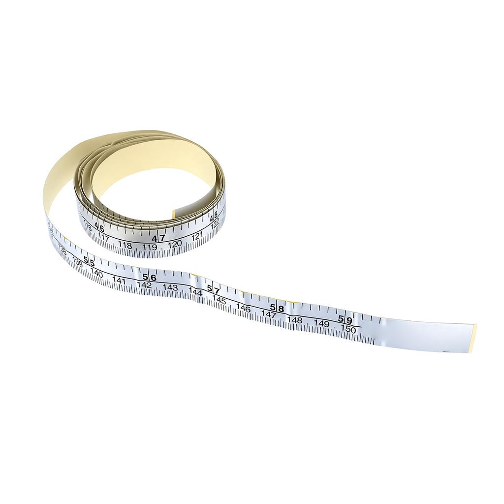 Adhesive Measuring Tape Strip for Sewing Machine Table Sticking Workbench Ruler Backed Tape Measure 150cm(59in)