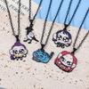 Demon Hunters Cartoon Character Pendant Necklace Jewelry Gift for Fans