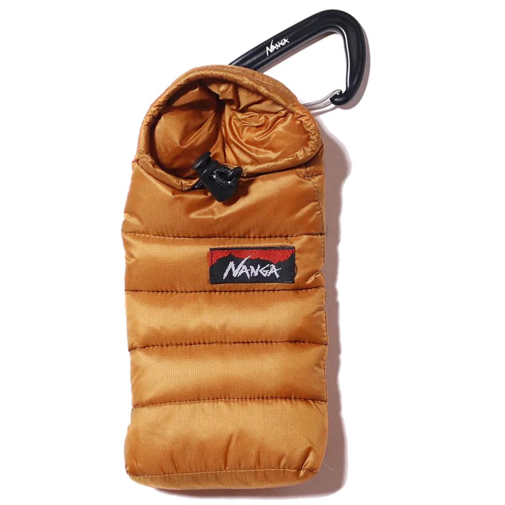 NANGA MINI SLEEPING BAG PHONE CASE GLD