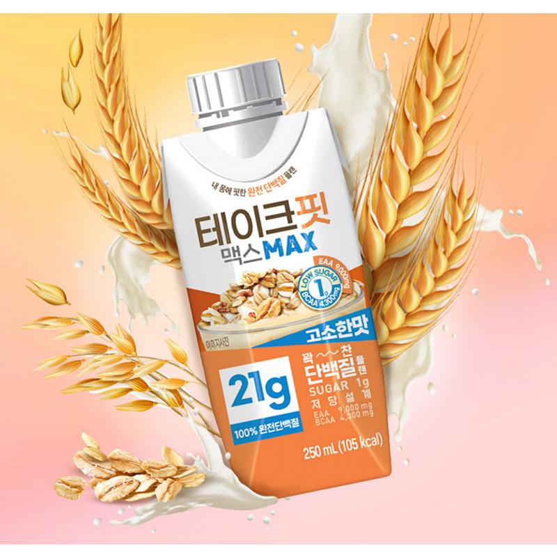 Takefit Max savory drink mix, 250ml, 12 units