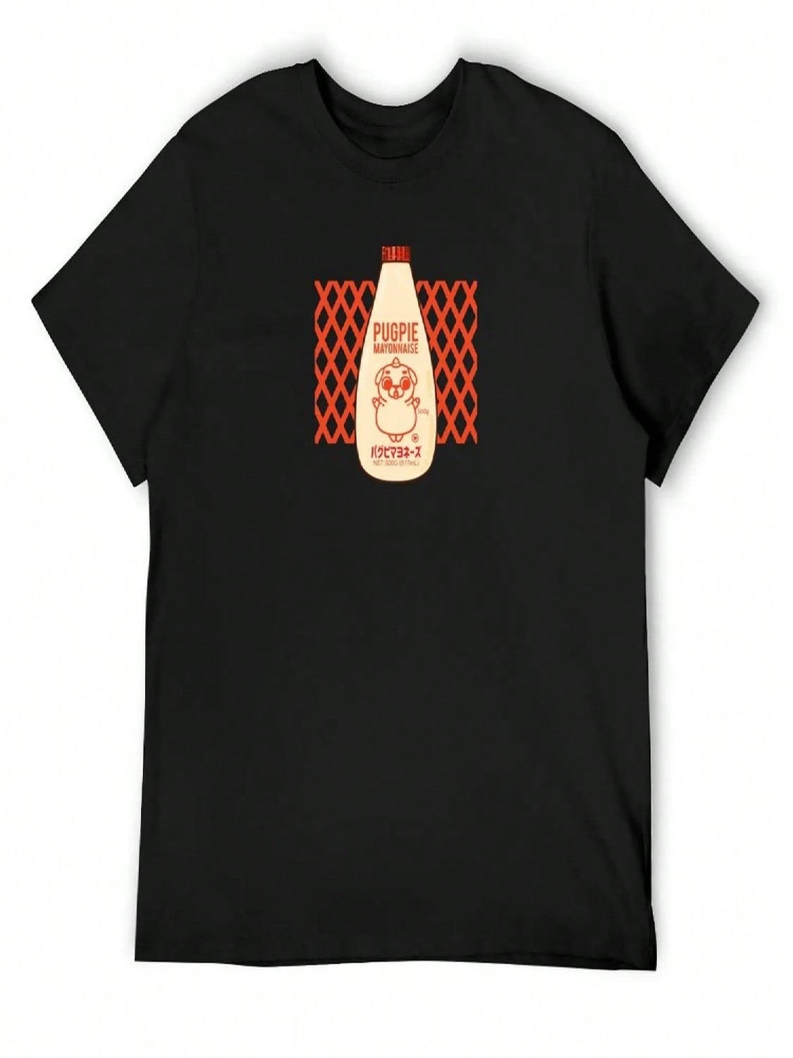 Kewpie Mesh Puglie T-Shirt Heavyweights Cotton Graphic Tees Vintage T Shirts Plus Size Tops Tee Shirts For unisex S разноцветный
