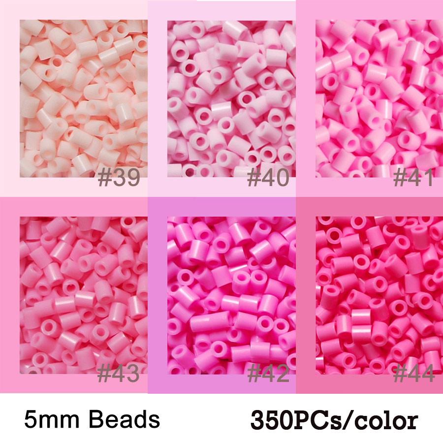 Non-Toxic 350Pcs/Color 5Mm Iron Beads Pixel Art Kit 6Color Black White For Kid Hama Perler Bead Diy Puzzles Gift Children Toys