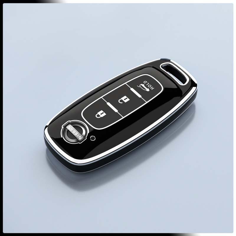 Compatible Car Key Cover for 2012-2023 Nissan Sylphy 14th Gen