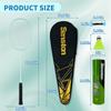 Senston Badminton 4 Badminton 1 Badminton 6 Nylon Geeignet für Familie und Freunde Set Schläger, Tasche, Federbälle,