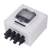 PV Combiner Box IP67 Waterproof Solar Combiner Box with 2 Pcs 2P 40A DC Circuit Breaker