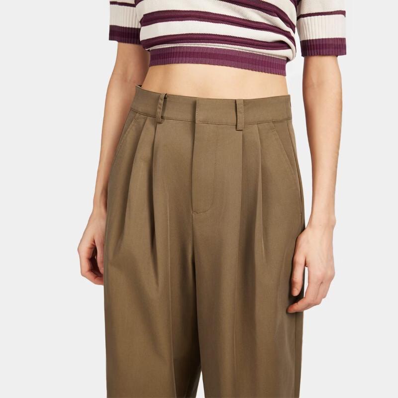 Only Women's 2026 Spring Invisible Placket Casual Pants