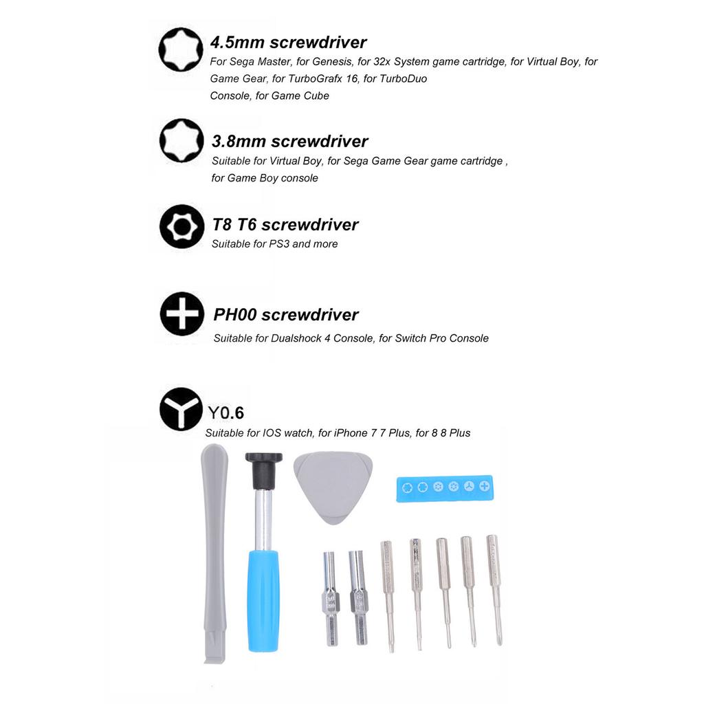 Electronic Repair Screwdriver Electronic Repair Screwdriver Set Chrome Vanadium Alloy Steel Screwdriver Assortment Kit
