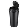 Car Styling Trash Can with Pop-up Lid Round Garbage Bin Auto Interior Waste Storage Cup Holder Trash Container Accessories