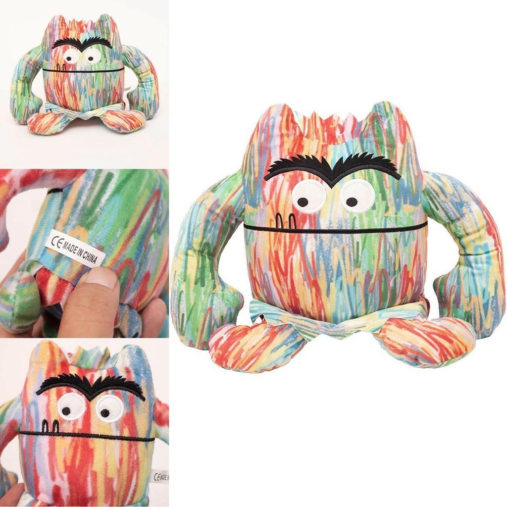 Il Mostro dei Colori Peluche Morbido e Abbracciabile Opzioni da 15cm 25cm 35cm