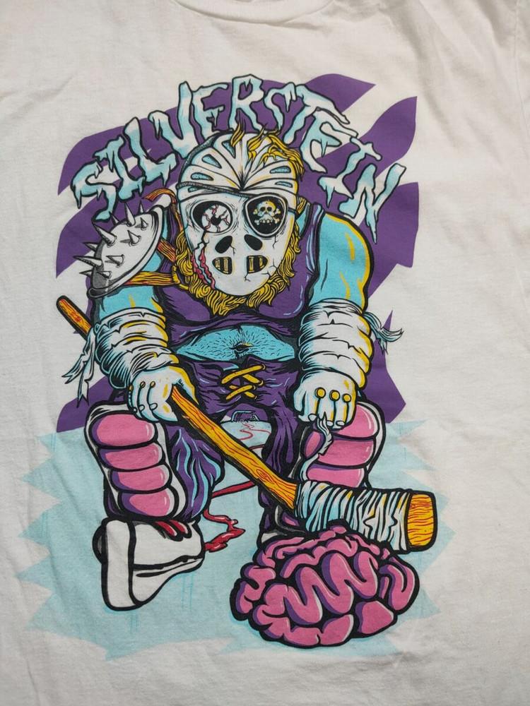Silverstein Band 2000 Vintage White All Size Unisex T-Shirt AK05 Unisex T-Shirt XL