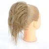 Syntetisk Chignon rotete Scrunchies Elastisk bånd hårbolle Rett oppsatt hårpynt Høy temperatur fiber Naturlig falskt hår