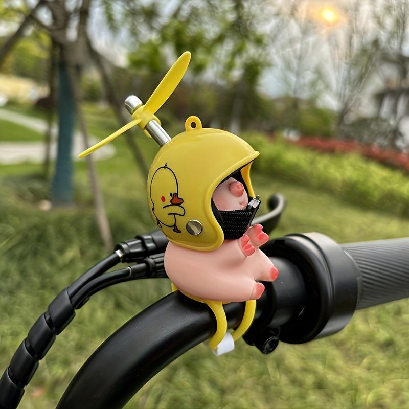 Adorable Pig and Unicorn Motorcycle Decor - Suitable for Bicycle and Mountain Bike Handlebar Hanging, Creative Number 8 Pool Design, Top Choice for Fr