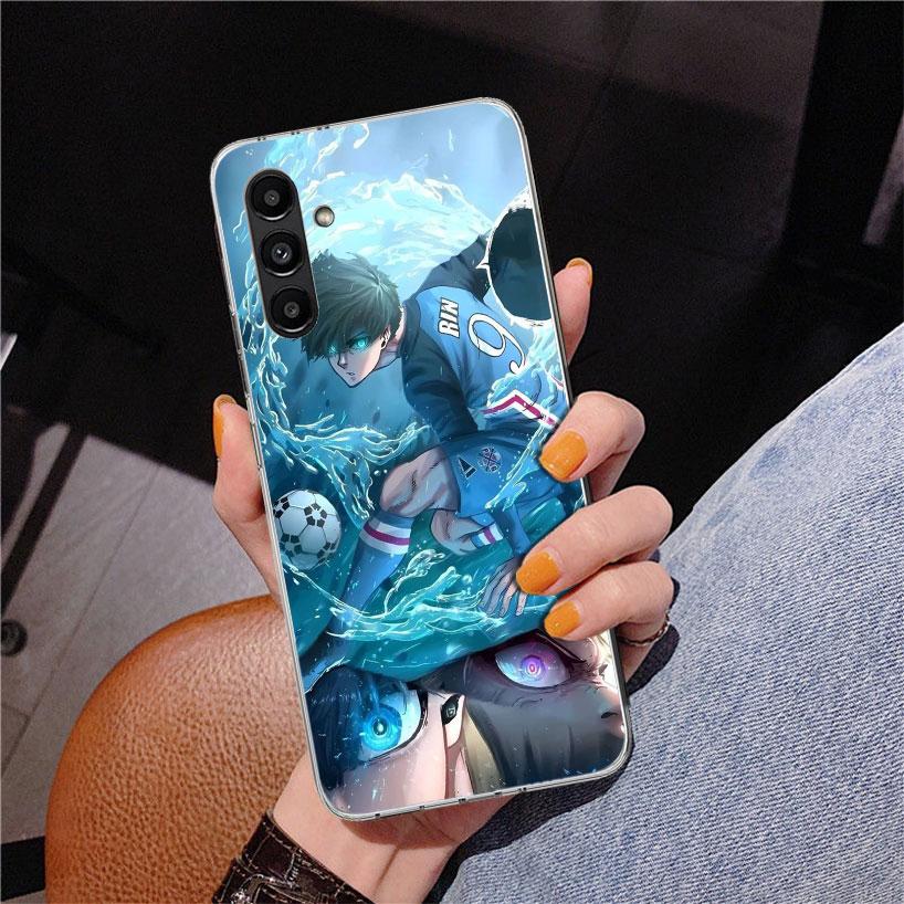 Blue Lock Isagi Yoichi Pouzdro na telefon Pro Samsung Galaxy A17 A16 A15 A14 A13 A57 A56 A55 A54 A53 A37 A36 A35 A34 A33 A26 A25 A24 A23