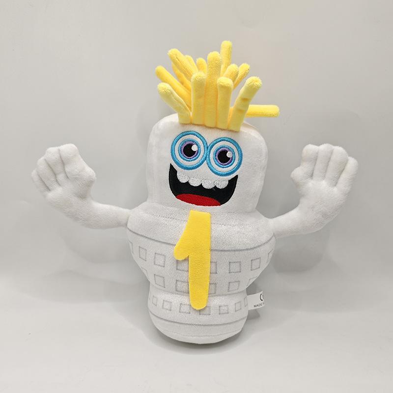 STEAL A BRAINROT roblox Pixel Shark Plush toy Doll