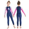 2.5mm Neoprene Kids Full Wetsuit Snorkeling Surfing Swimming Girls Thermal Dive Suit Long Sleeve