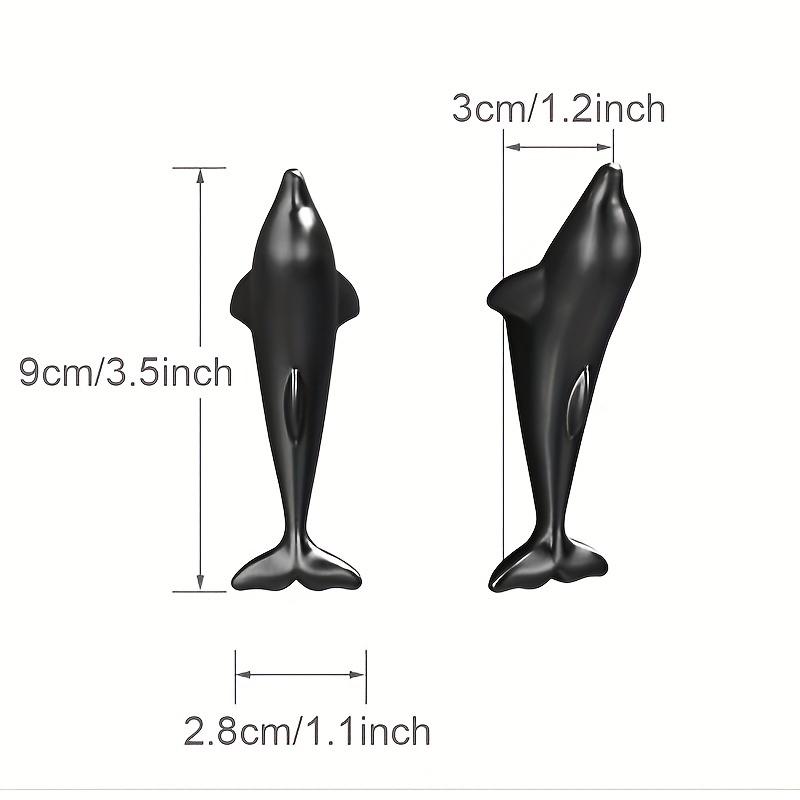 Set Of 3 Dolphin Hooks, Entryway Corner Coat Hooks, Creative Key Hooks Without Drilling, Coat Hooks, Wall Mounted Simple Bathroom Hooks