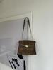 Niche Frosted Cowhide Retro Messenger Bag - Casual Crossbody/Shoulder Hobo Bag