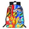 Backpack With Printed Cartoon Design For School Students
