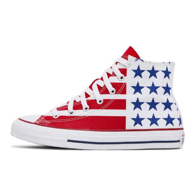 

Converse Детские кроссовки Chuck Taylor All Star High GS USA Flag Red White Navy 667794F 37.5