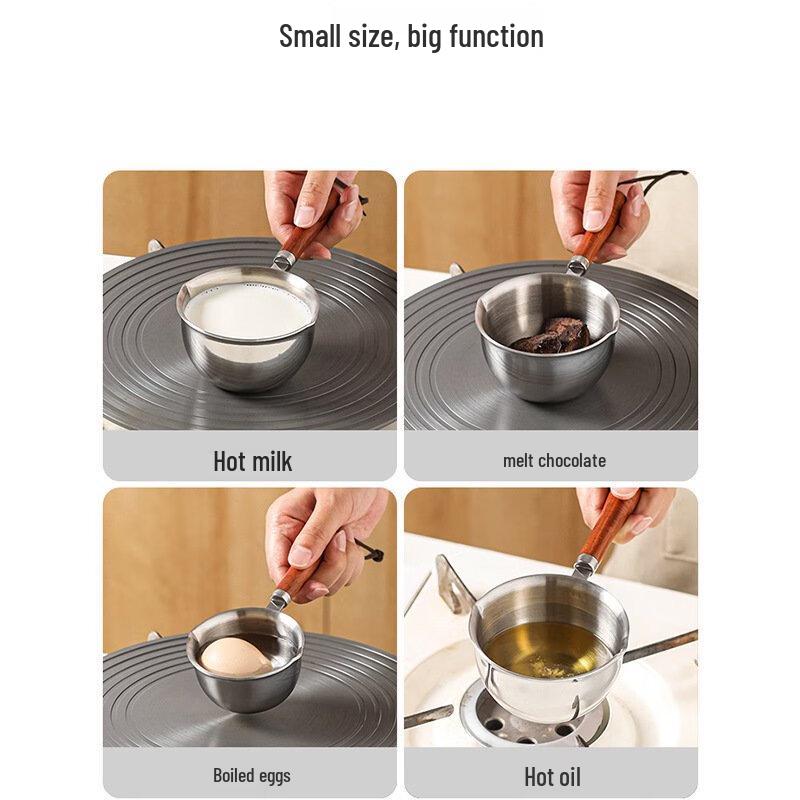 Wutuo Mini Stainless Steel Hot Oil Pot