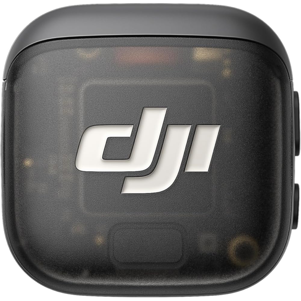 DJI Mic 3 Transmitter Pin Microphone Wireless Mini Microphone for iPhone/Camera/Android Lightweig...