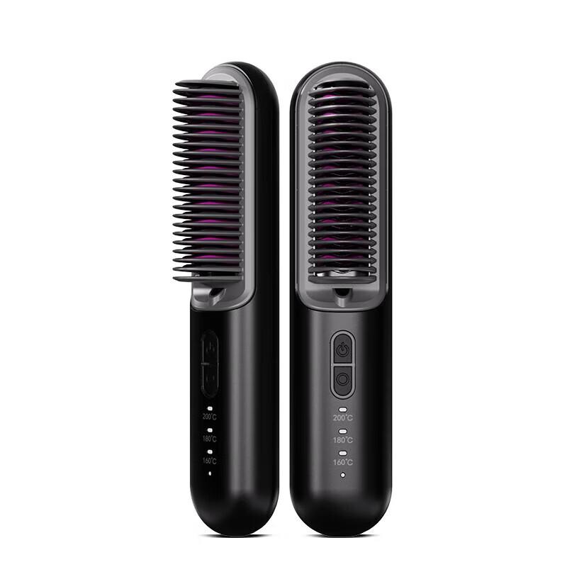 

K·SKIN Rechargeable Negative Ion Head Massage Hair Straightening Comb