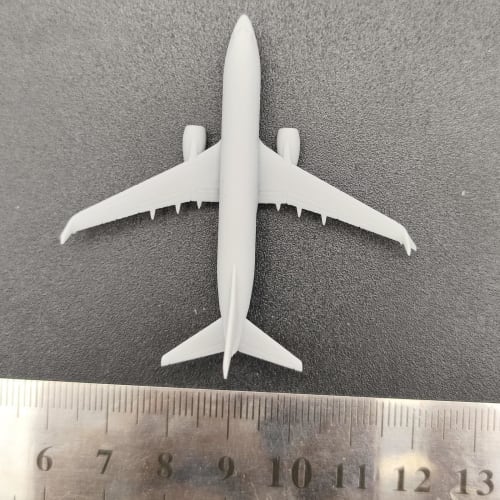 Military Model USA 737 MAX 8 Airliner with Panel Lines for Collection and Display (1/700 (56mm))
