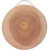 Yunnan Soapberry Solid Wood Round Cutting Board - Thickened Kitchen Chopping Block
