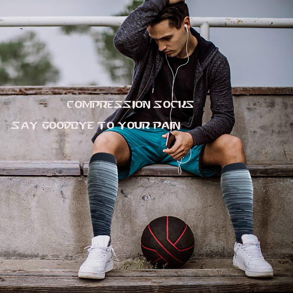 Kompressionsstrümpfe für stillende Frauen und Männer, Strümpfe, beste medizinische Pflege, Wandern, Reisen, Flugsocken, Laufsocken, Fitnesssocken