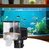 Fish Automatic Feeder Battery Powered Smart Fish Feeder With Timer Programmable Feeding Machine With Digital Display Smart Food