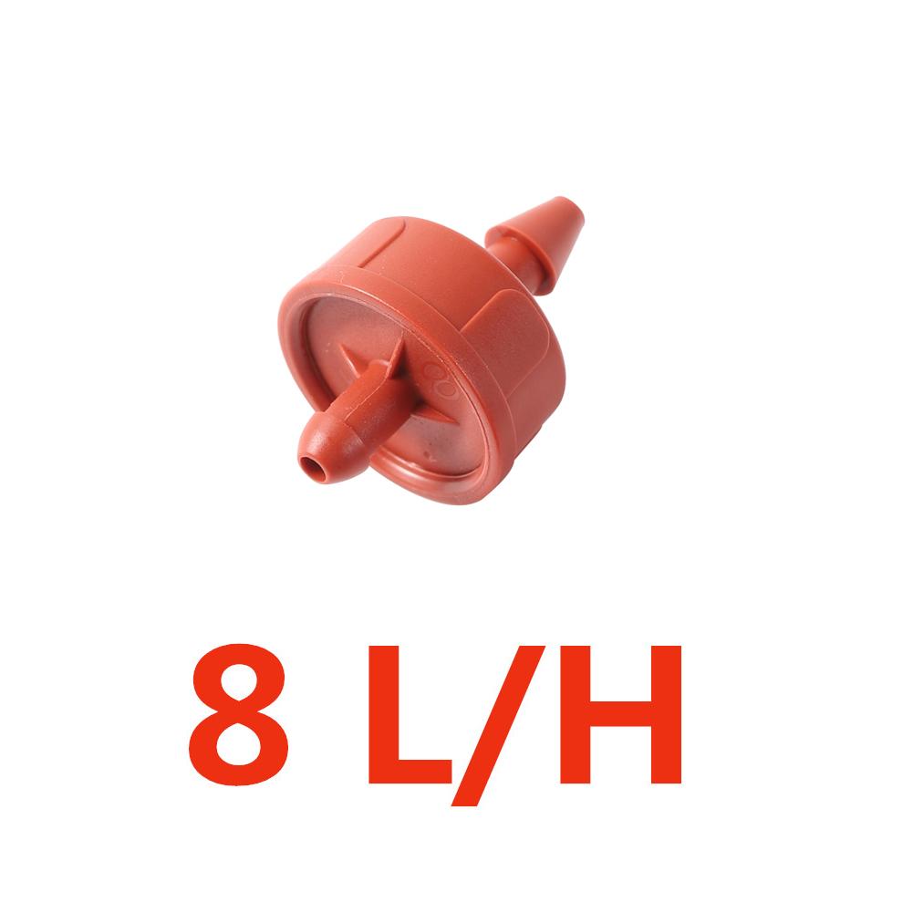 Adjustable irrigation pressure compensation dripper hose garden sprinkler garden watering tool steady flow dripper 50pcs