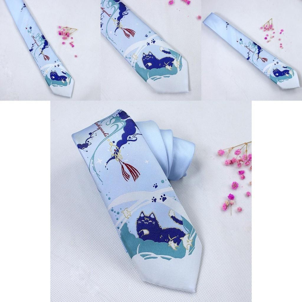 Original Fantasy Necktie Wanderer Style Necktie For Genshin Impact Fans