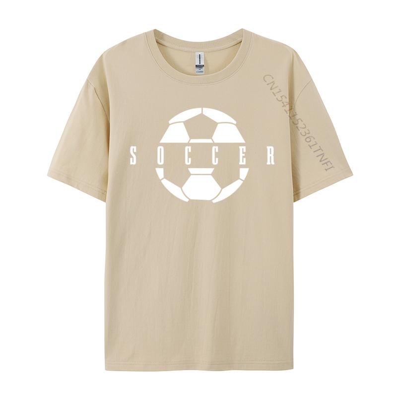 Unisexs Football Player Ball Simple Style Tops Shirts New Arrival O Neck Printed Cotton Fabric Young TShirt Leisure Clothing Shirt