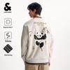 Jack & Jones Men's Warm Printed Fleece-Lined Sweatshirt