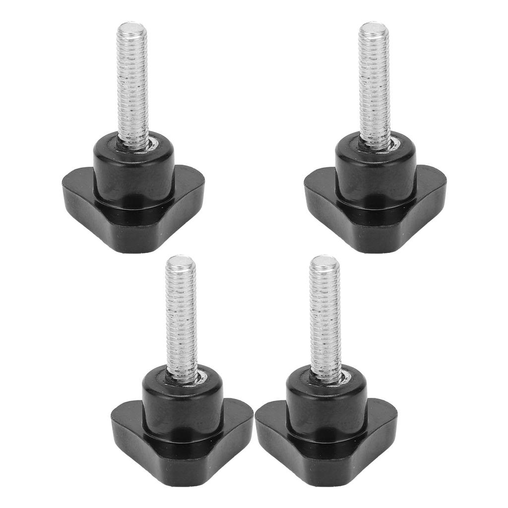 10 Stück Knopfschraube Drehbank Handgriff Drehknopf Mutter Schraube Dreieckiger Feststellgriff Beschläge M5x20x20