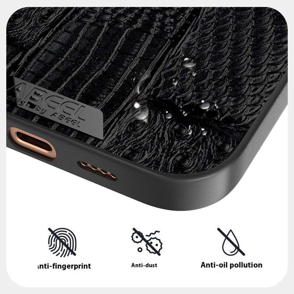 ABEEL For iPhone 16 Case Compatible with MagSafe Beast Texture Micro-Embossing Back Cover