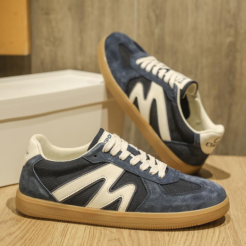 Fashion Stylish Trendy Mens Tenis Masculino Non-Slip Sole Casual Shoes Comfortable Skateboard Footwear New Arrival Male Walking Sneakers