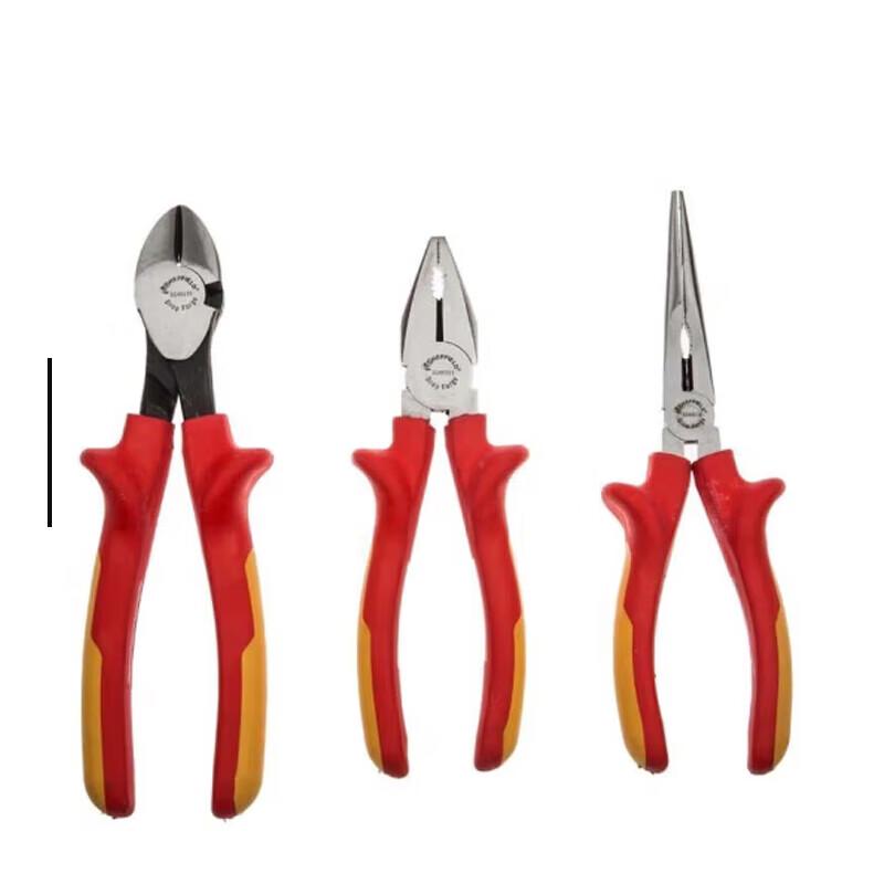 GANGDUN S046001 3-Piece Insulated Pliers Set